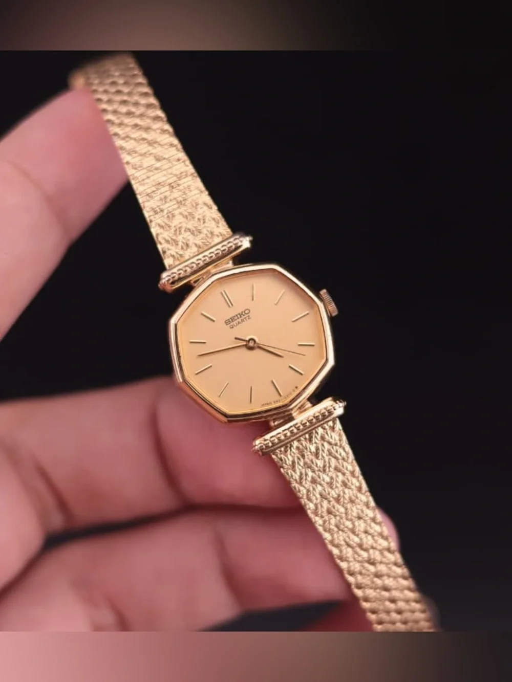 Vintage 1984 Seiko Quartz 5421-5140 Women’s Watch